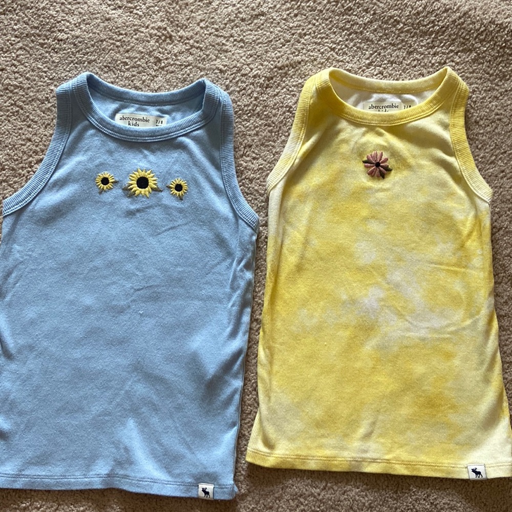 Abercrombie kids tank tops